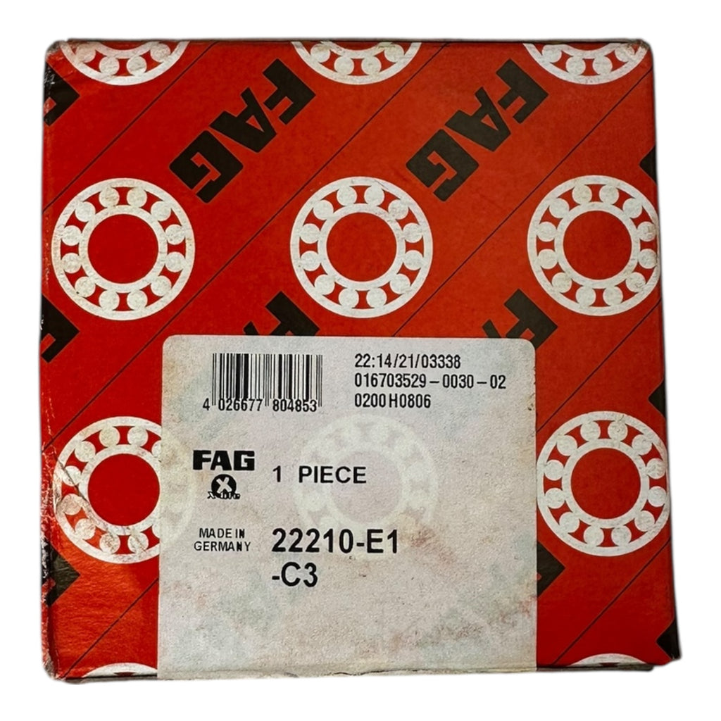 FAG 22210-E1-C3 Pendelrollenlager X-life 50x90x23 mm Wälzlager NEU
