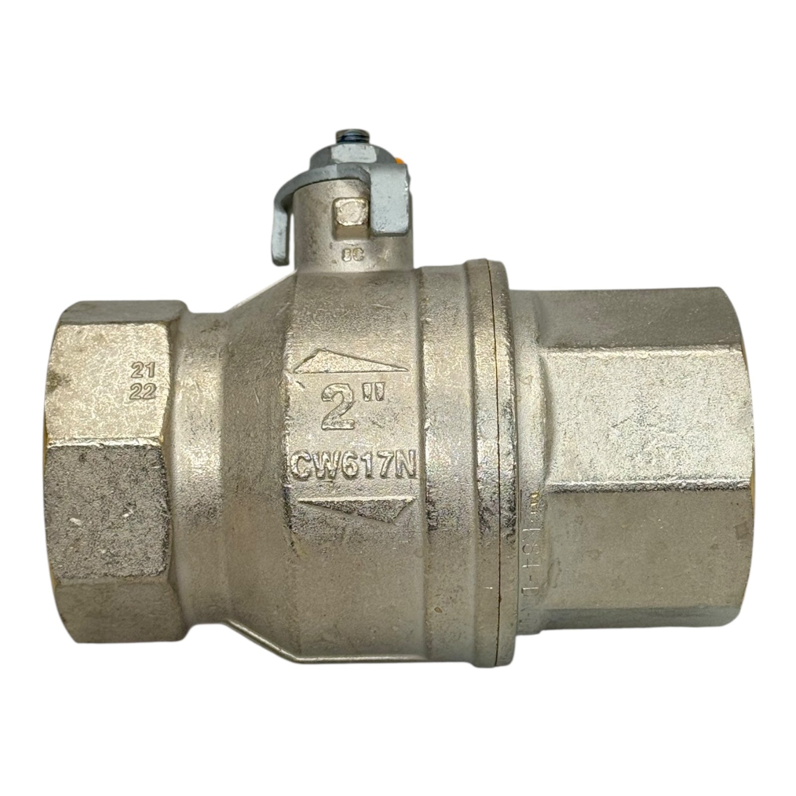 Rub Valves Kugelhahn S84105 DN50 2” PN40 Gas Kugelventil CW617 S.84