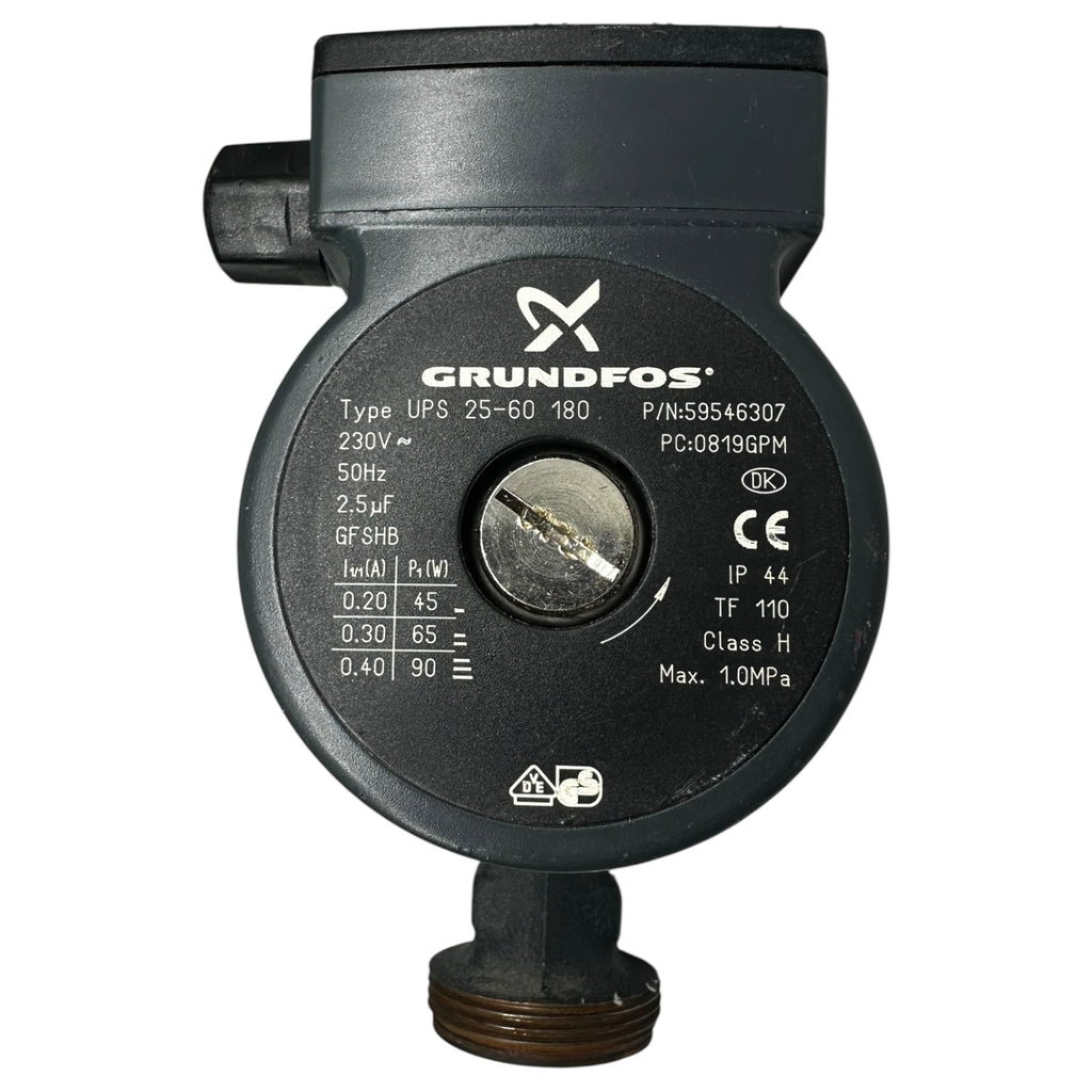 Grundfos UPS 25-60 180 Umwälzpumpe 230V 50Hz Heizungspumpe Zirkulationspumpe