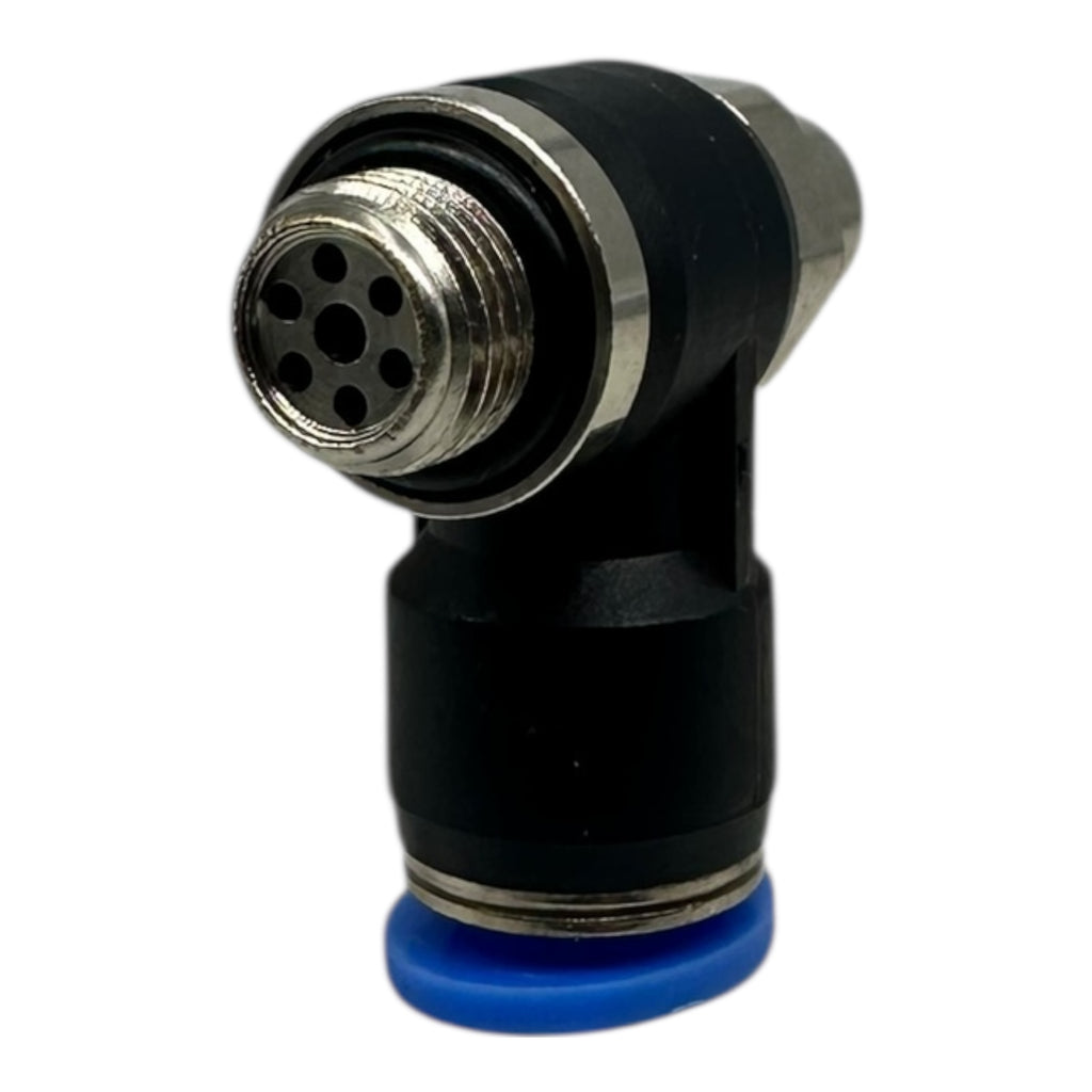 10x Riegler 285.018-8 Drosselrückschlagventil G1/8 Ø8mm 10bar Blau Serie