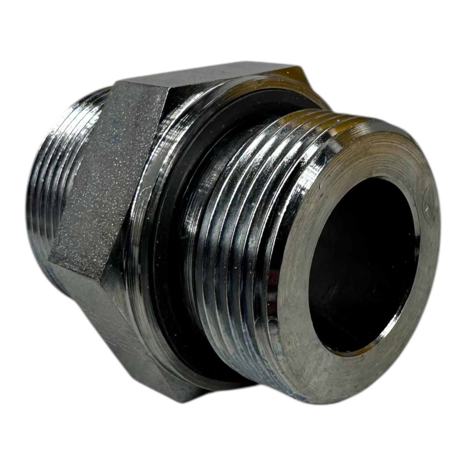 4x Parker Ermeto GE30SREDOMDCF Hydraulik Adapter ToughShield Plus Außengewinde