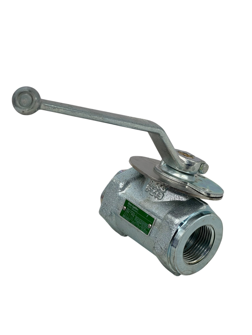 Böhmer BBS/KMGV100.725-A-L 002.1153 Kugelhahn DN25 PN100 IG PTFE Schaltblock