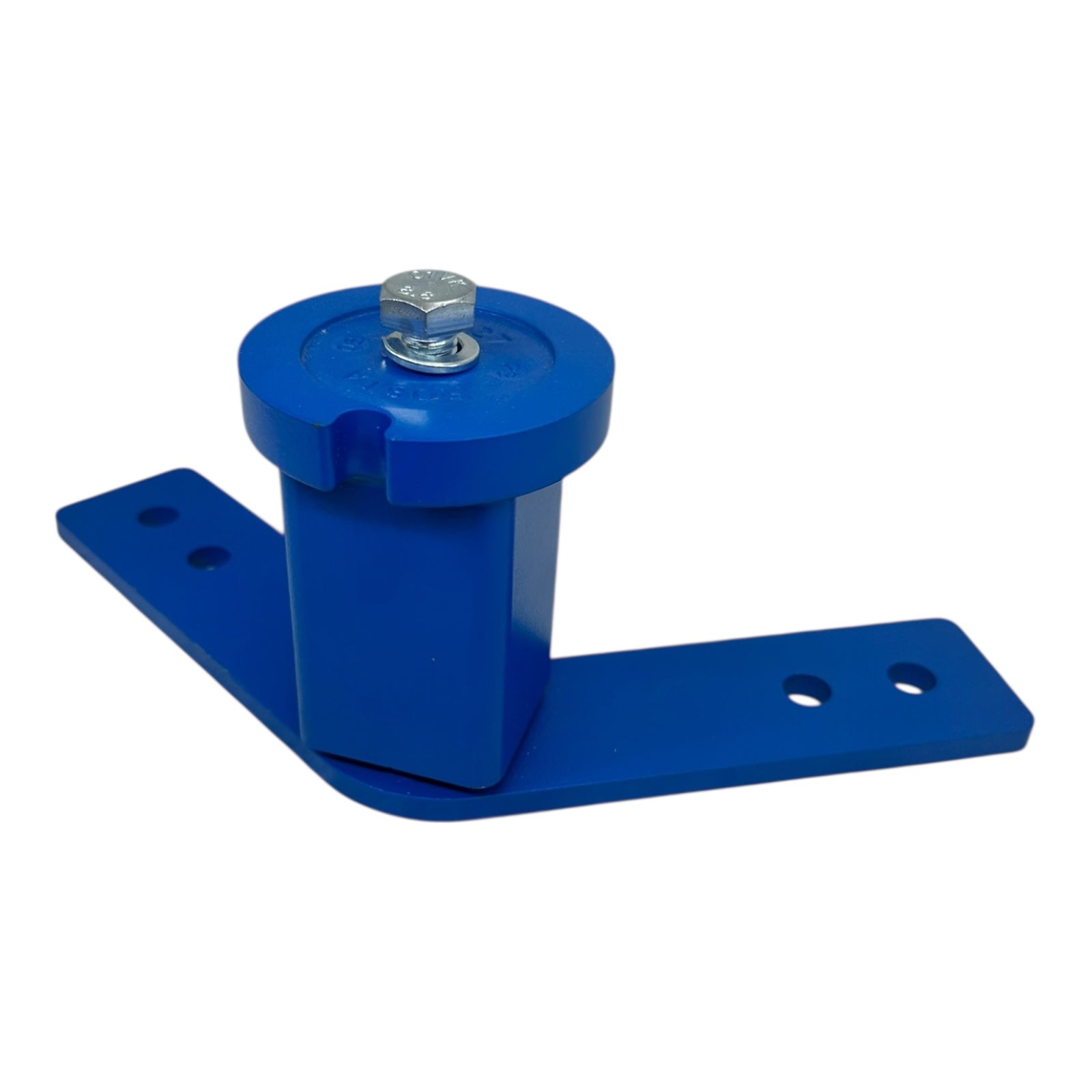 Rosta SE27 Schwenkspannarm Gummifeder-Element Spannvorrichtung blau