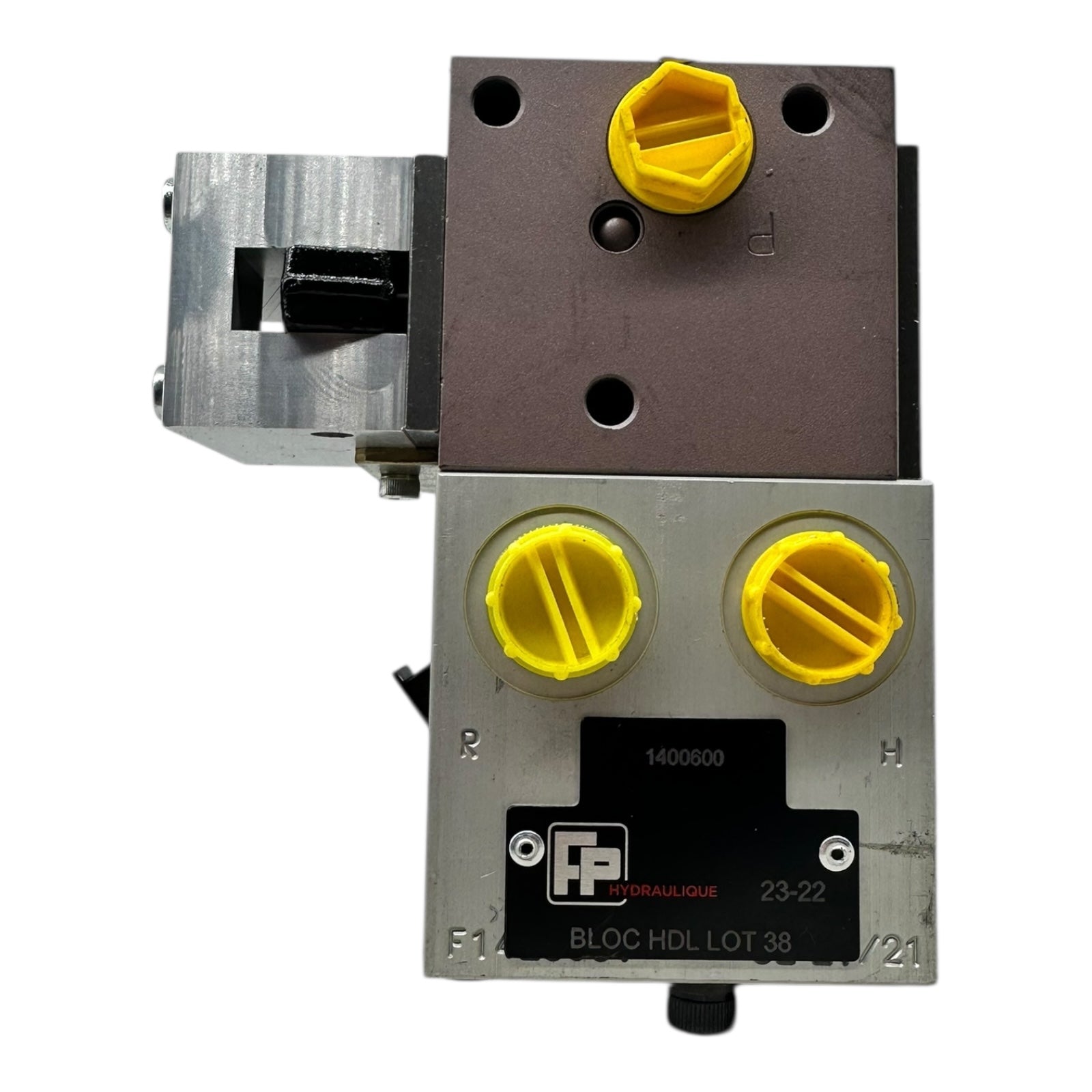 FP Hydraulique BLOC HDL 2002 RECHARGE Ventilblock 1400600 FP27-22/21 24V NEU