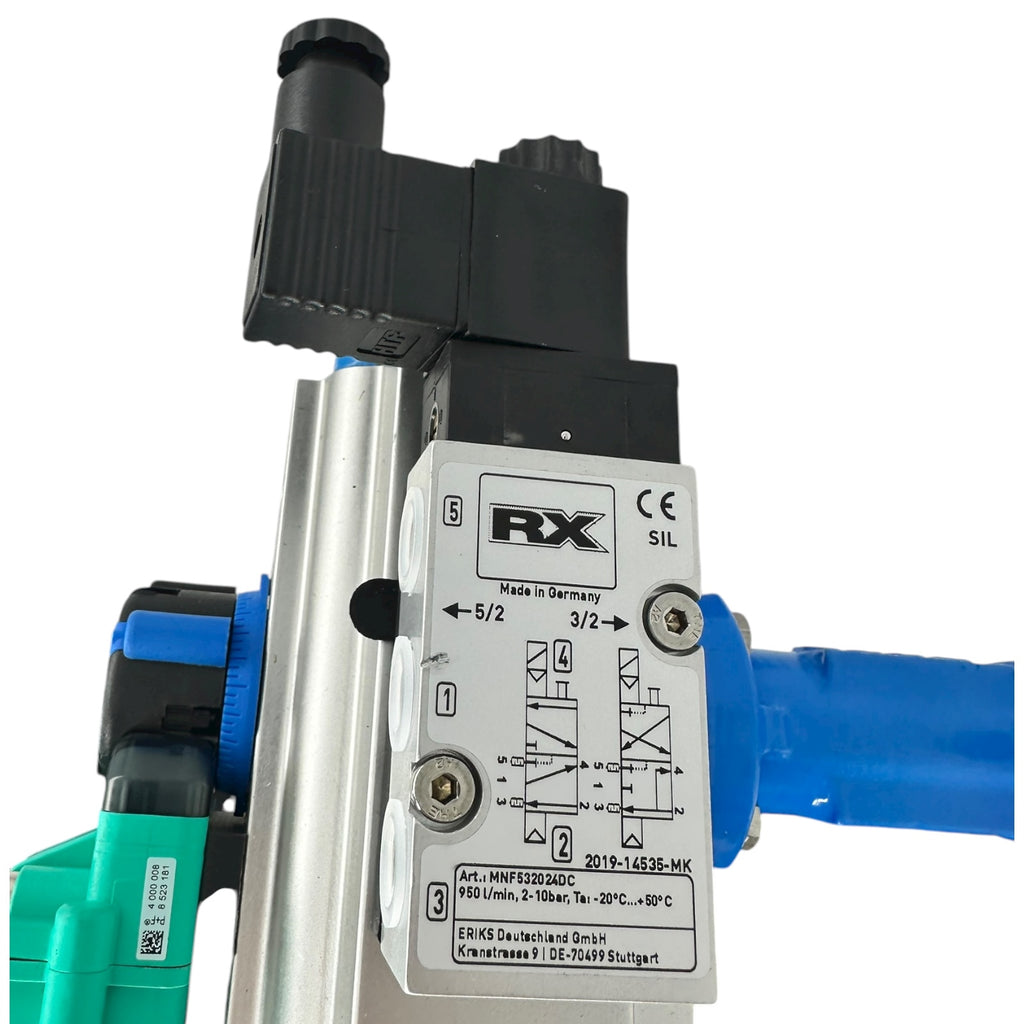 Econ 6731 DN50 PN16 Absperrklappe mit Pneumatikantrieb RX Ventil Pepperl+Fuchs