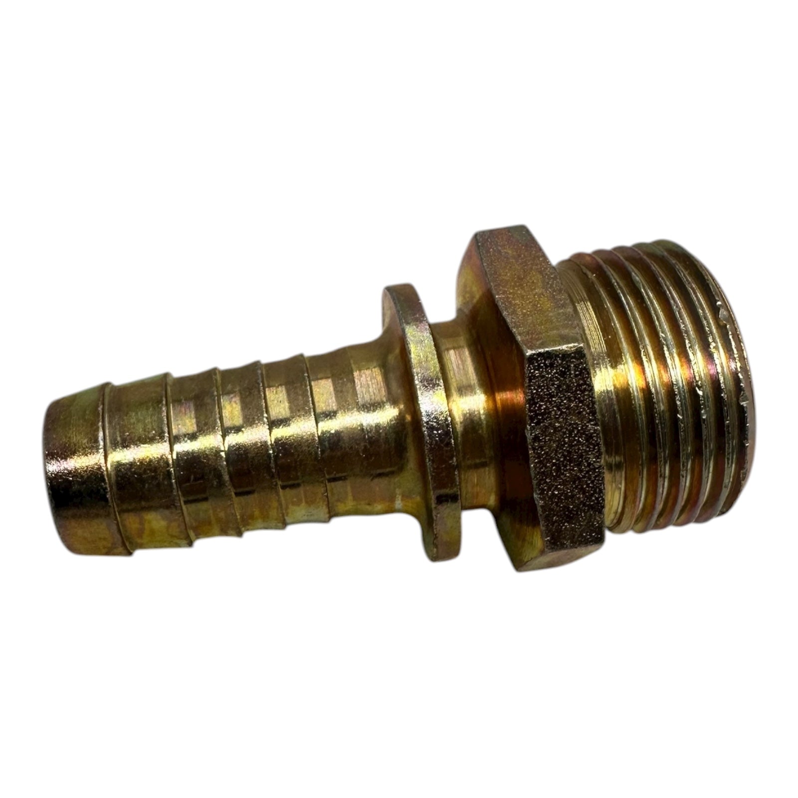 10x Lüdecke G10-19T Außengewindetülle G1” AG Schlauchtülle 19 mm Messing