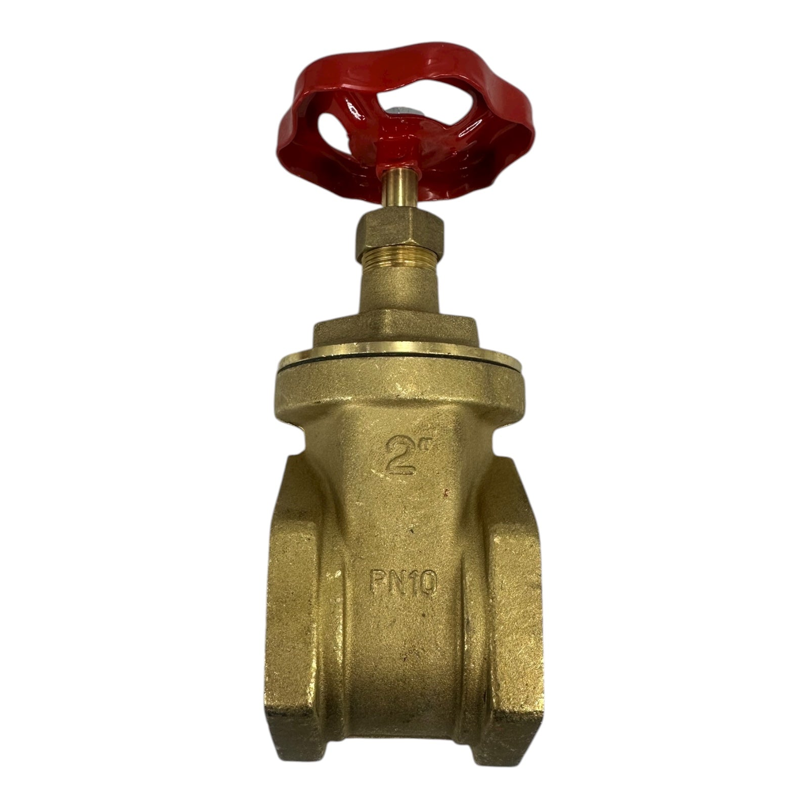 Messing-Schieberventil 2” PN10 Absperrschieber Innengewinde Wasser