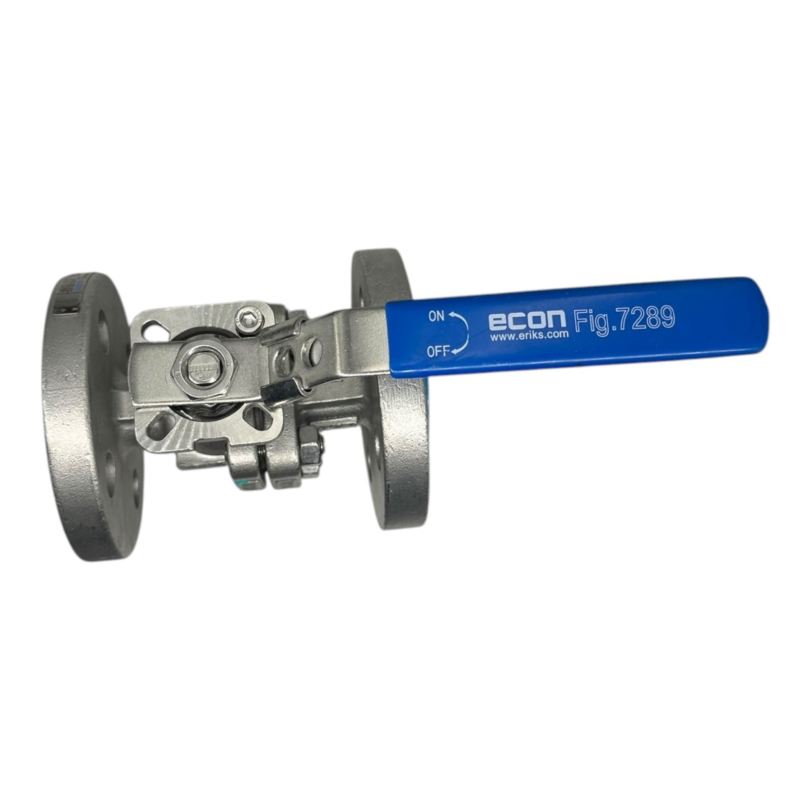 Econ Kugelhahn DN15 PN40 Edelstahl 1.4408 Flansch 316L PTFE Graphit Fig.7289