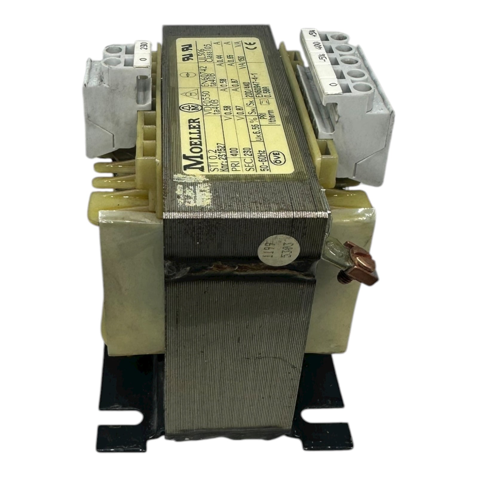 Moeller STI 0.2 Trafo 400V→230V 150VA Steuertransformator EN60742