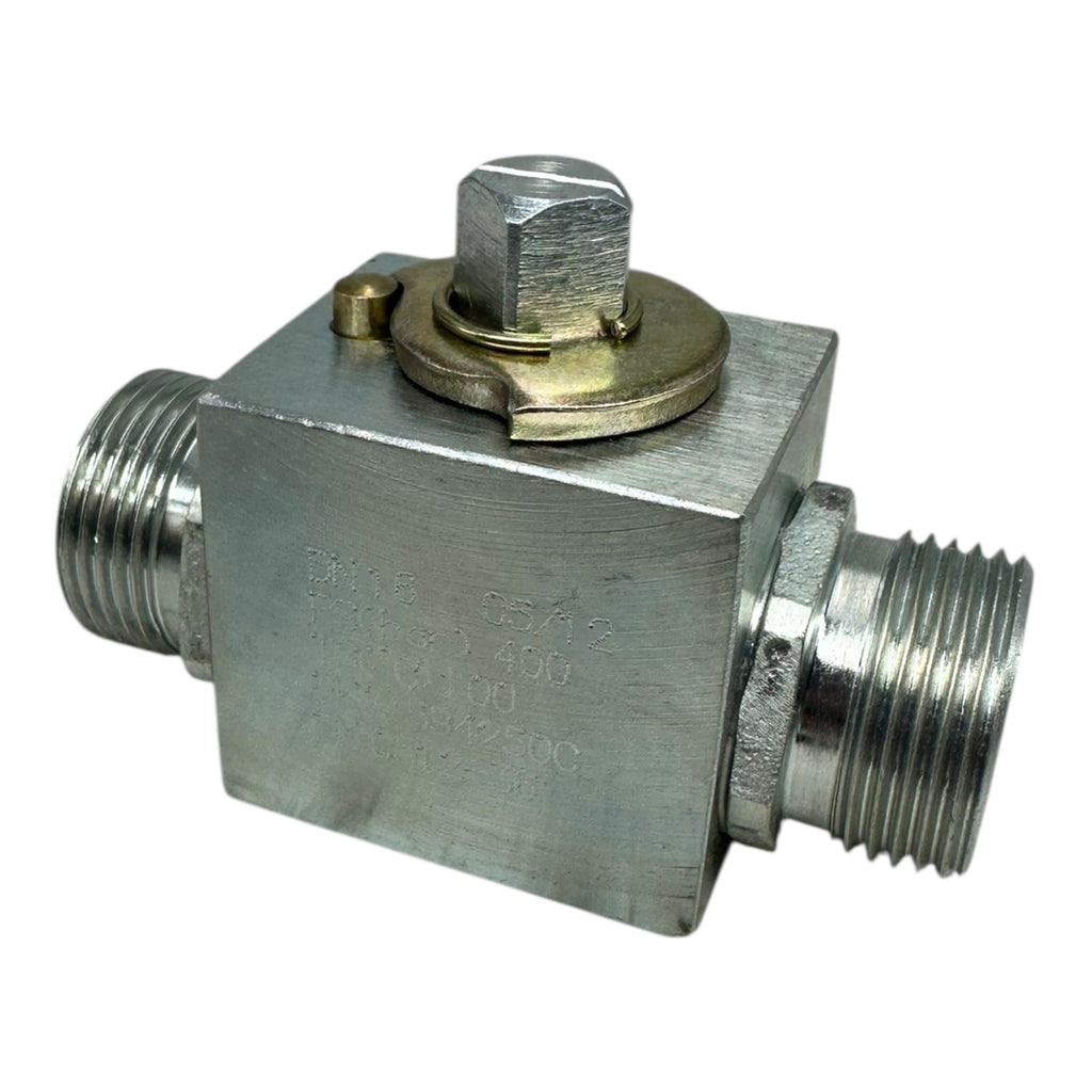 Kugelhahn DN16 Durchflussventil 1.7035 PS 400 bar Edelstahl