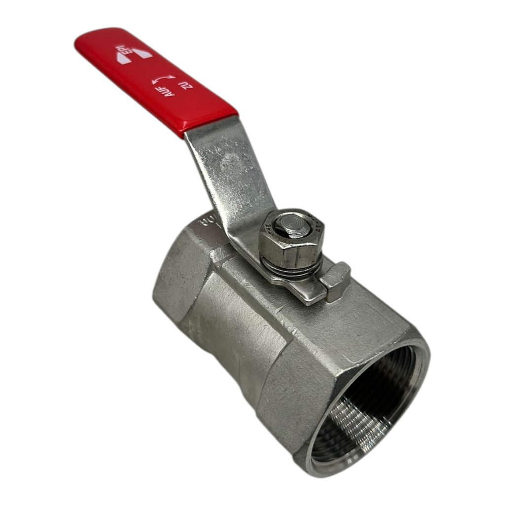 EPI Kugelhahn 1½” CF8M Edelstahl 1000 WOG Volldurchgang Innengewinde