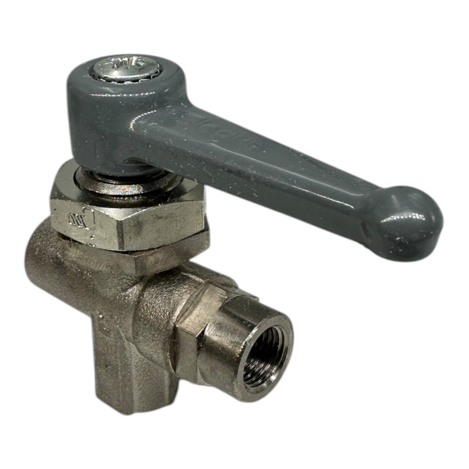2x Parker Legris 0448 04 10 3-Wege Kugelhahn 1/4” Innengewinde ROHS