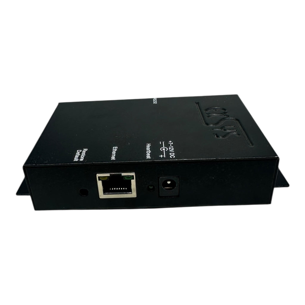 ExSYS RS232 zu Ethernet Adapter Industrie Konverter 7–12V DC gebraucht