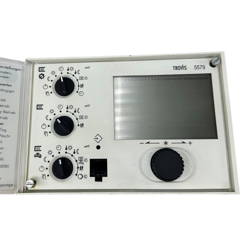Samson TROVIS 5579-0001 Regler Heizungsregler Displaymodul 230V