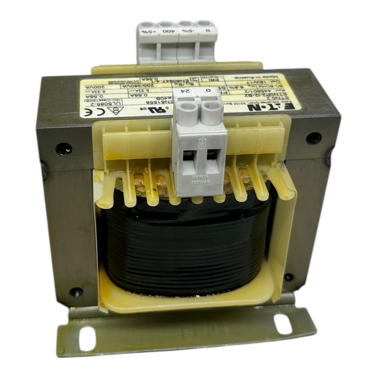 EATON STN0.2 Transformator 400V → 24V 8,33A 200VA Steuertrafo