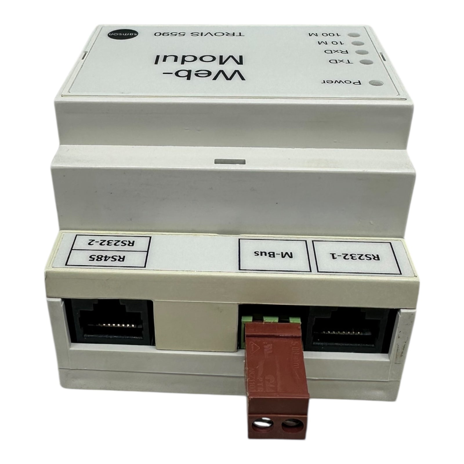 Samson TROVIS 5590 Web-Modul RS232 RS485 M-Bus Ethernet 230VAC