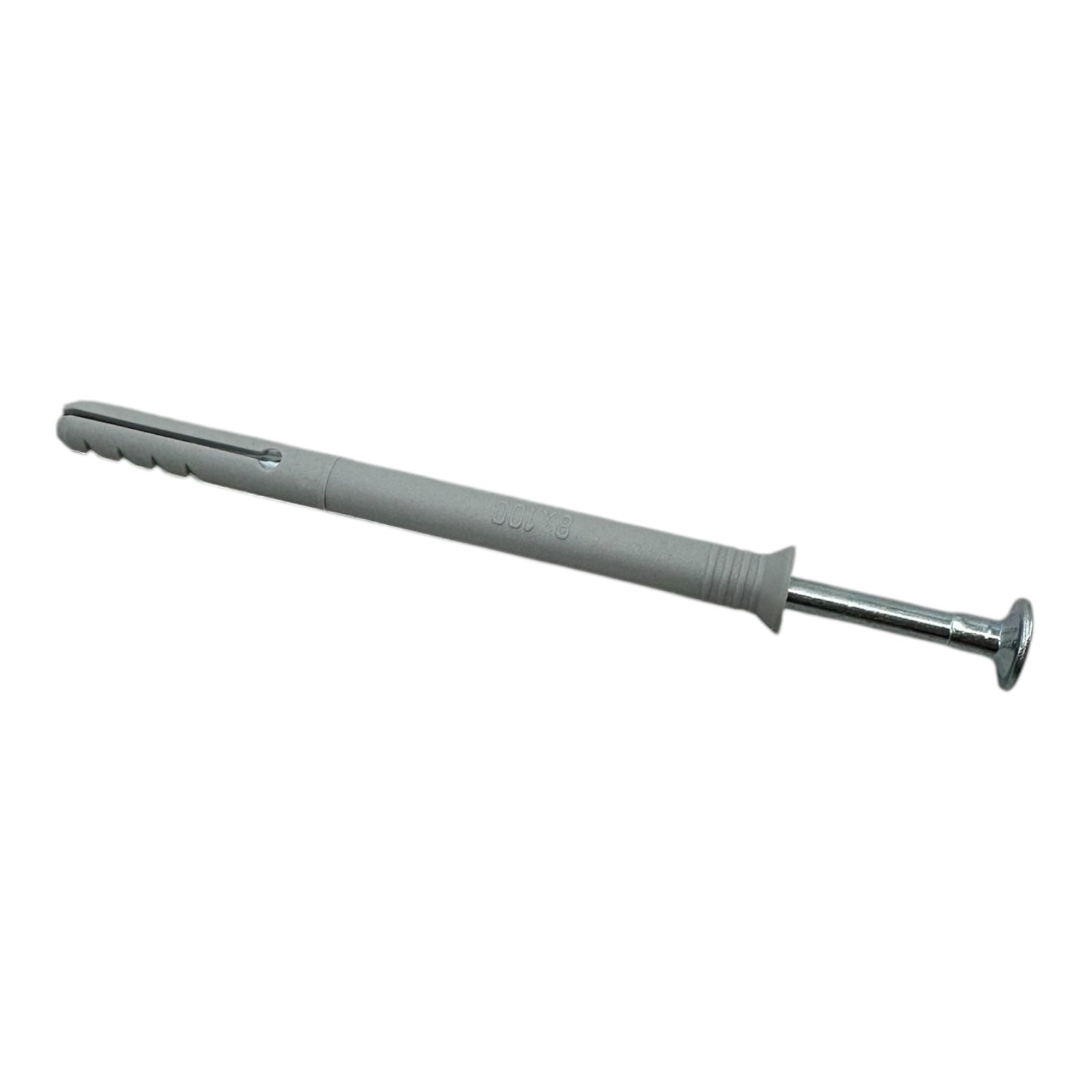 100x Alfa Nageldübel Senkkopf 8x100mm Schlagdübel Nylon Dübel mit Nagel