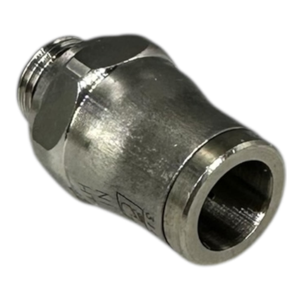 5x Parker 38010810 Hydraulik Verschraubung Gerade Einschraubstutzen Rohrfitting