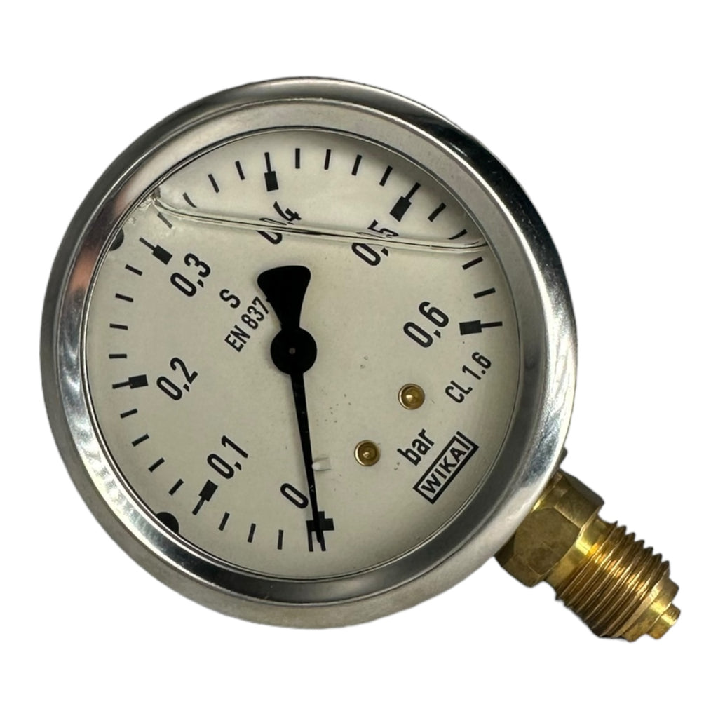 WIKA Glycerin-Manometer senkrecht, 63mm, 0 - 0,6 bar