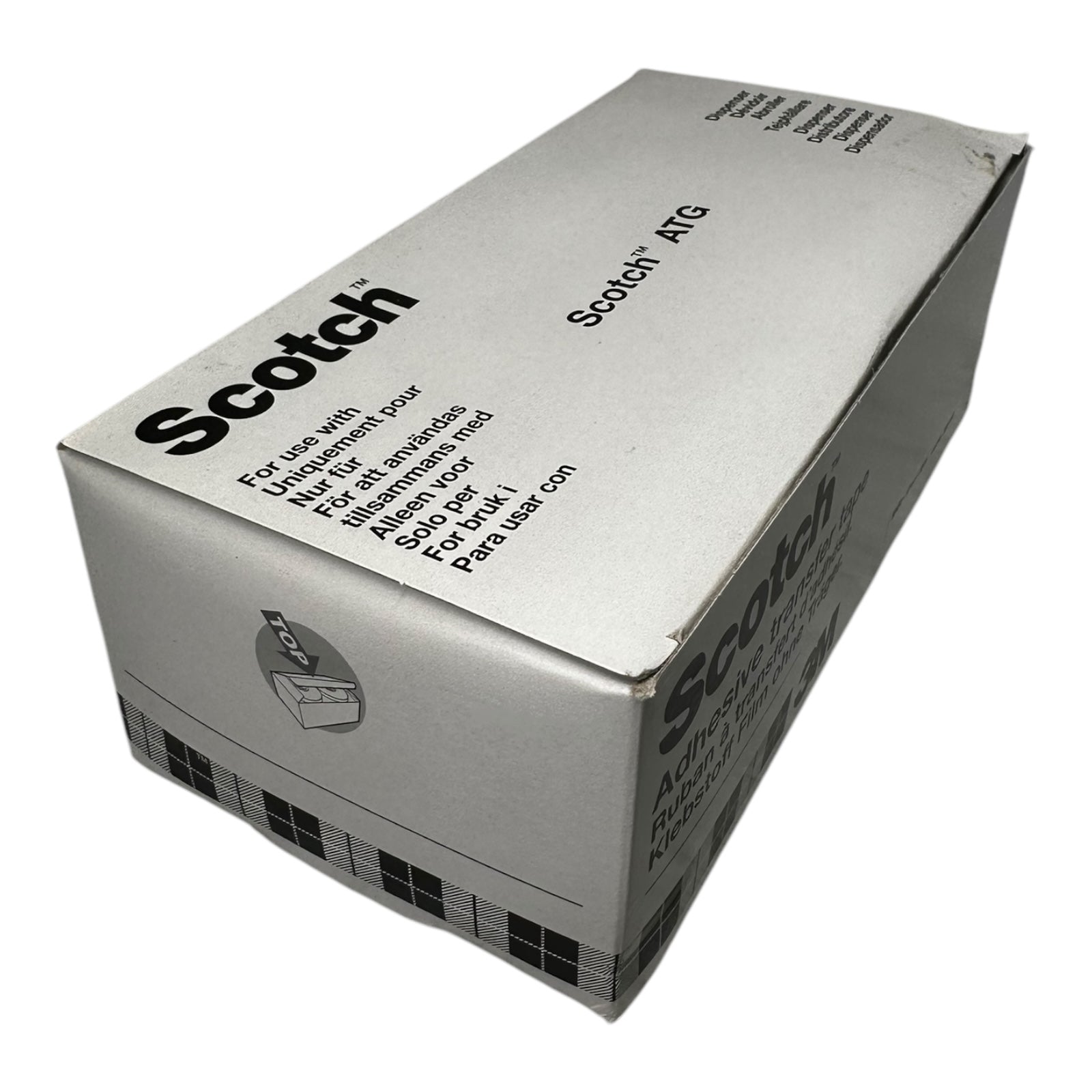 12x 3M Scotch ATG Klebstoff Film 924 beidseitig Acrylatklebstoff Rolle 12x55mm