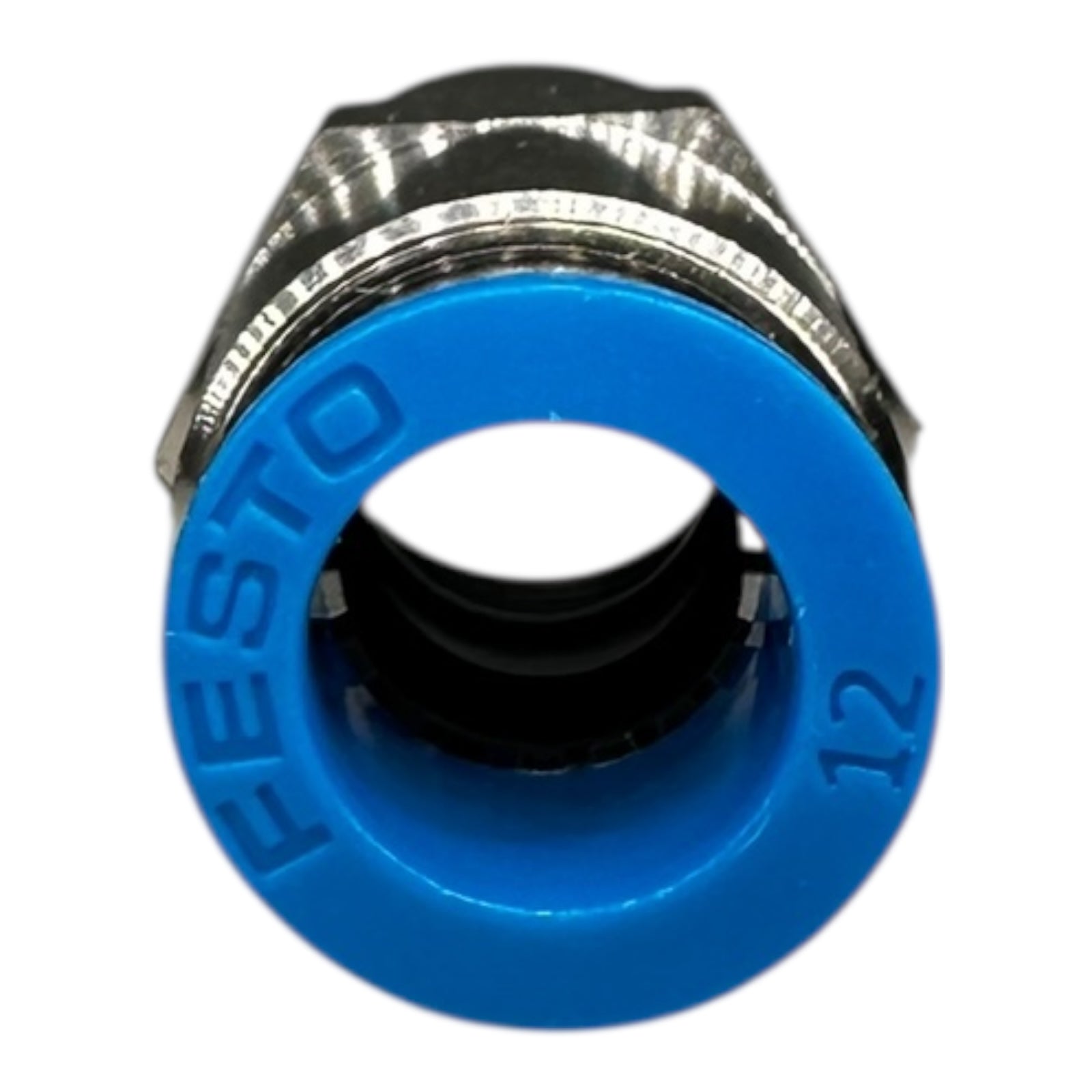 20x Festo QSF-3/8-12-B-20 Steckverschraubung Pneumatikanschluss 3/8 Zoll, 12mm