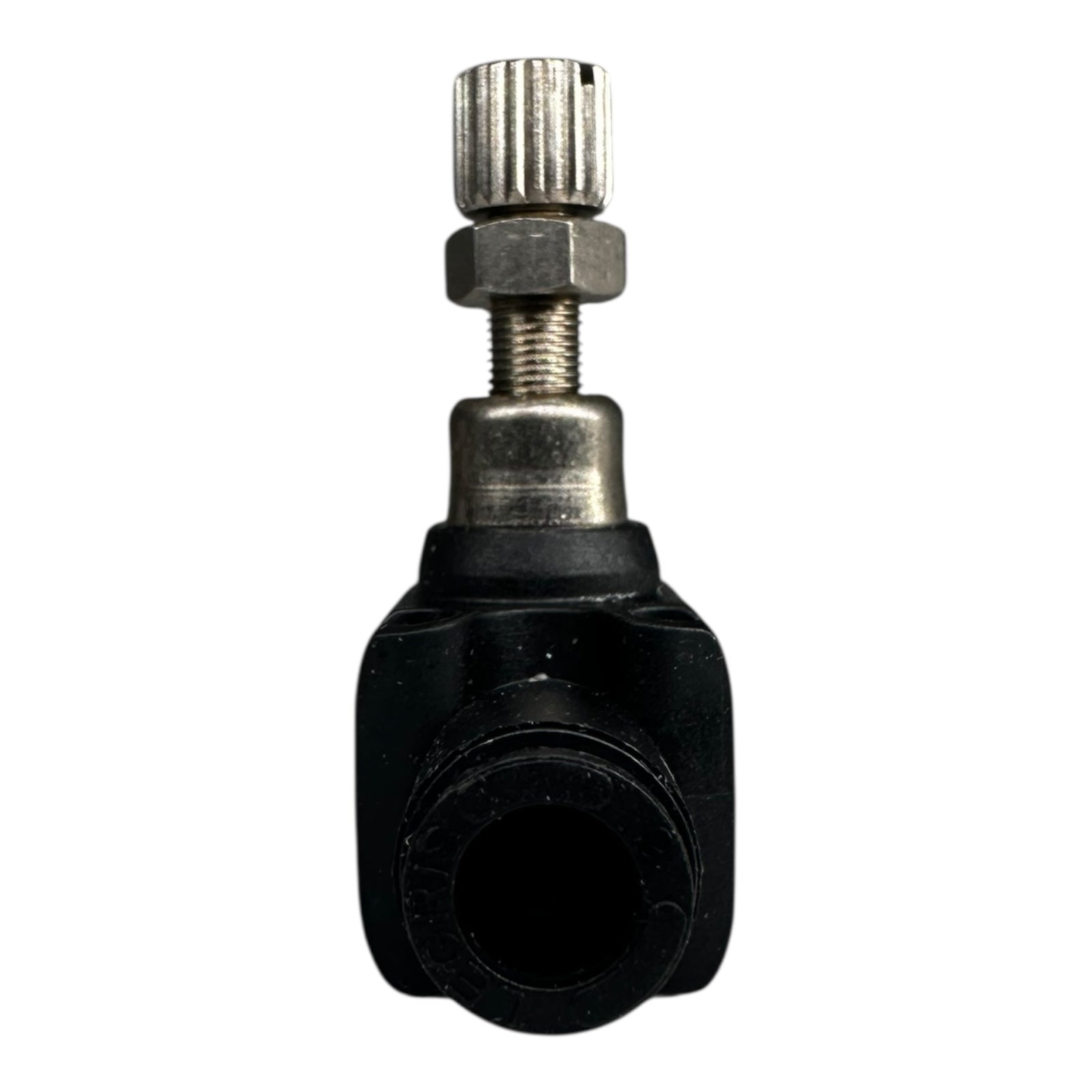 3x Parker 77700600 Durchflussregler mit Einstellschraube 6mm In-Line Regulator