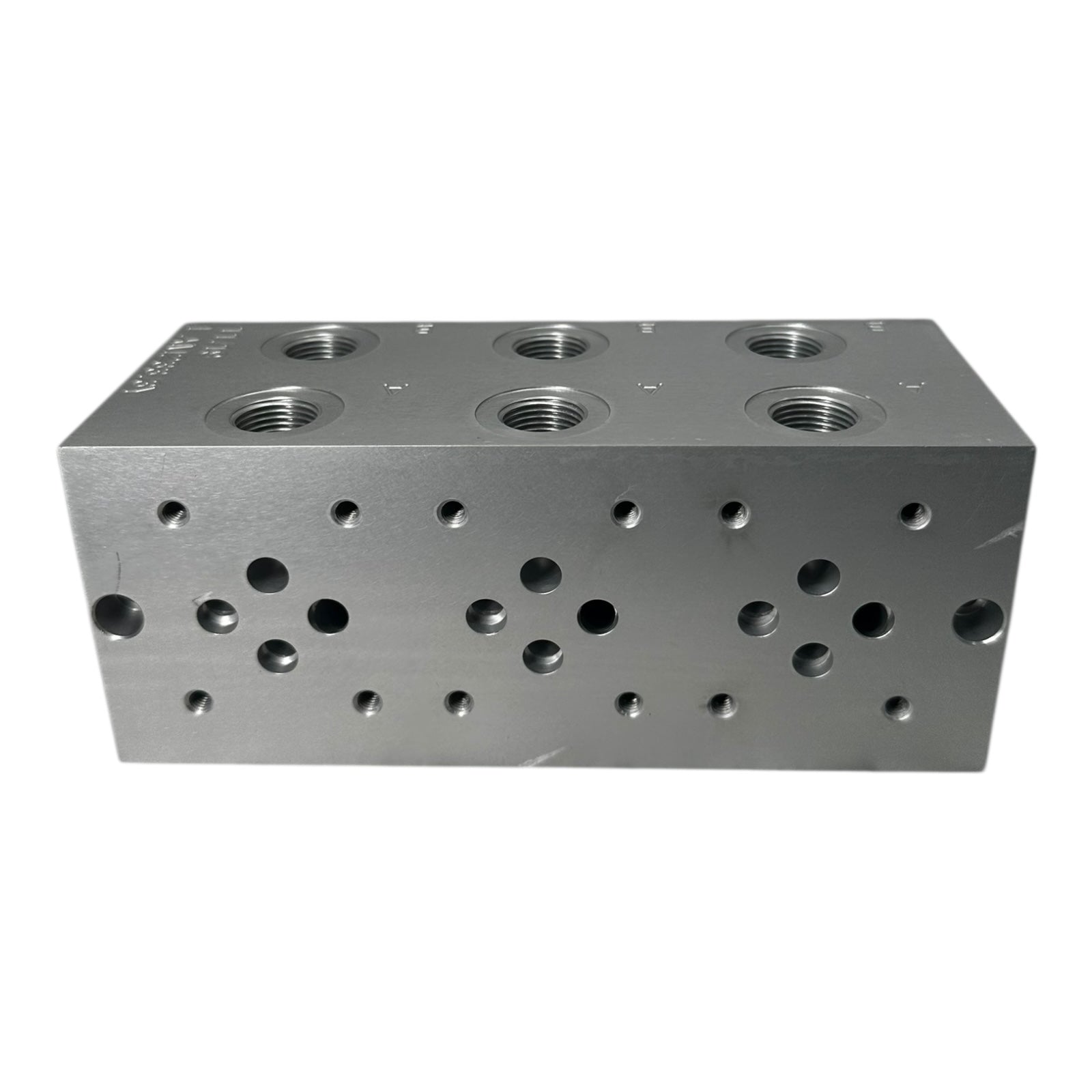 Eurofluid EAM233/3Y Hydraulik-Verteilerblock Aluminium Anschlussblock NG6/Cetop3