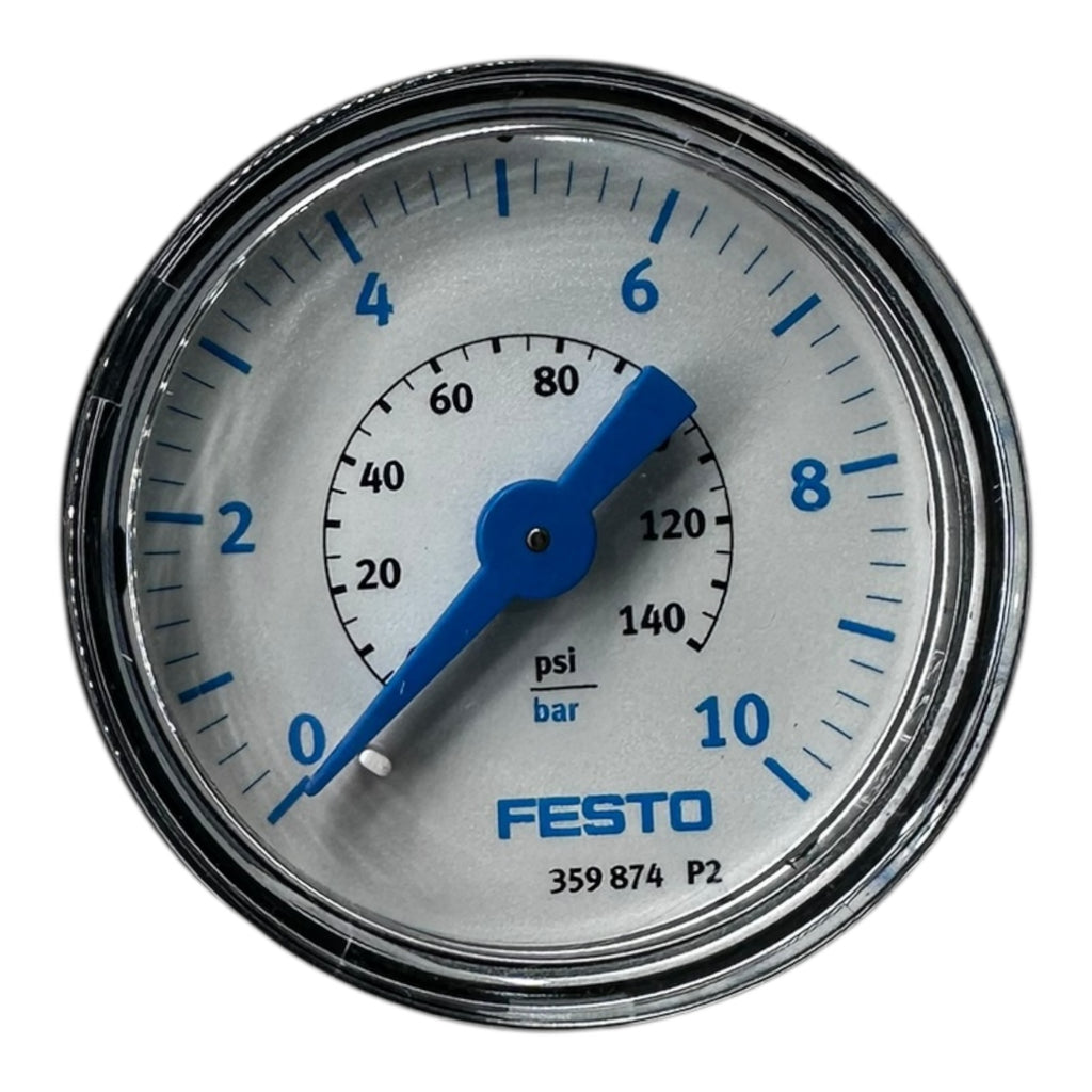 Festo 359874 MA-40-10-1/8 Manometer Druckmessgerät P2 Serie