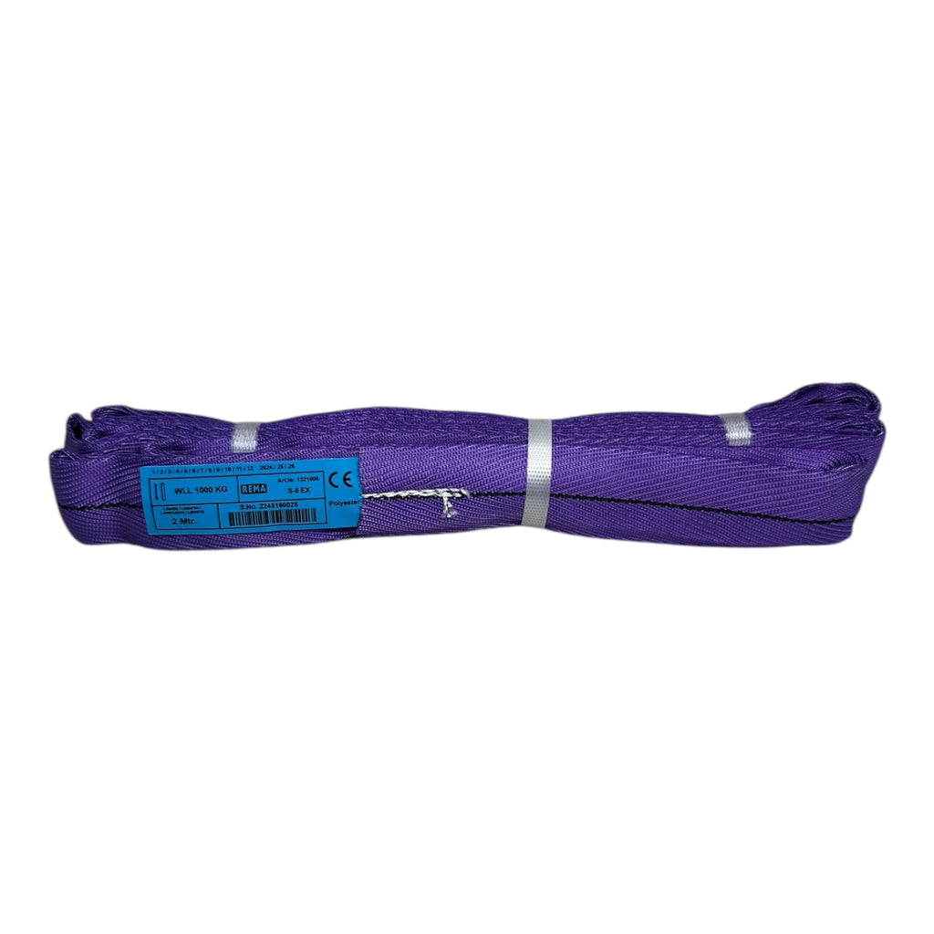REMA 1321005 Hebeband S-5EX Rundschlinge 2m 1000kg Polyester lila