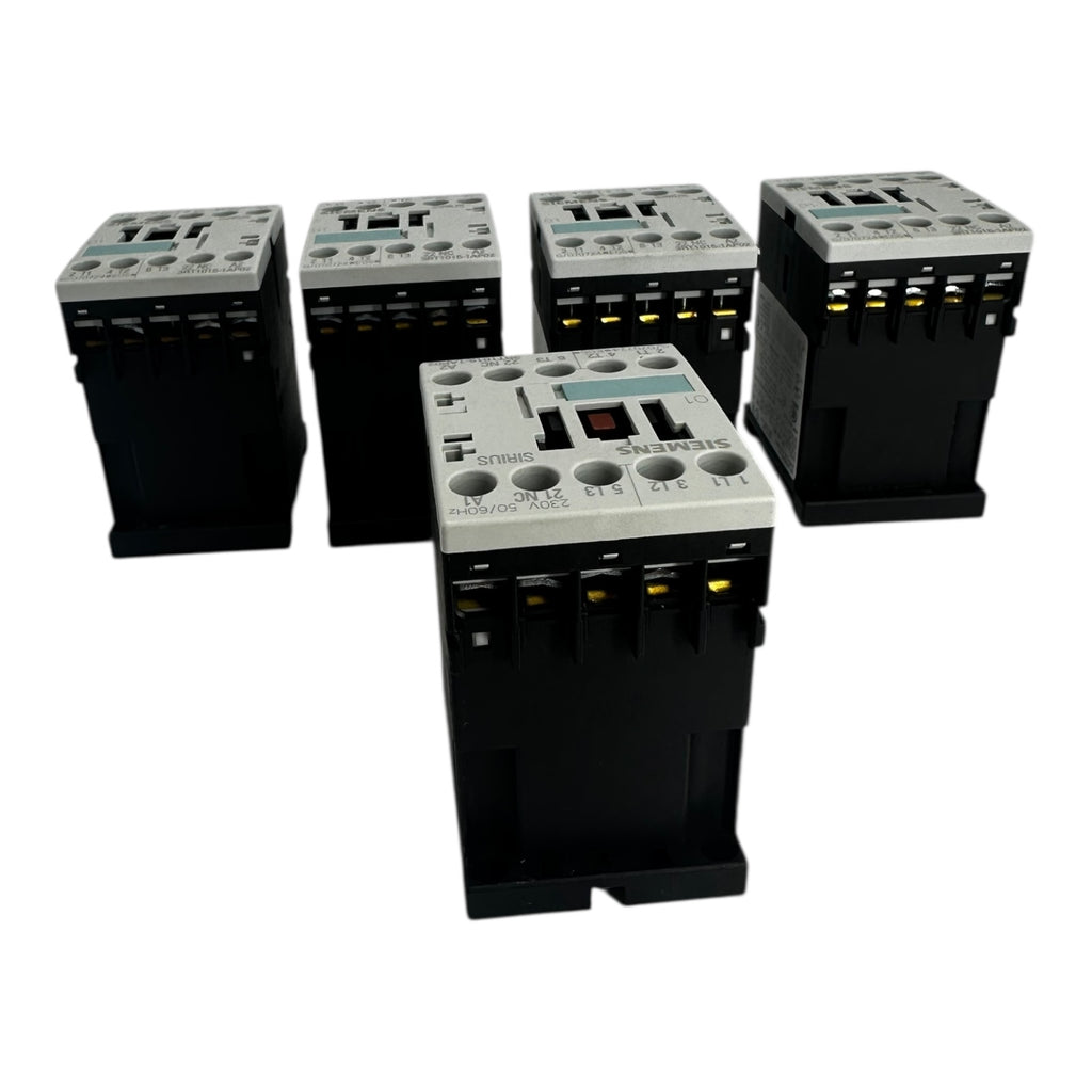5x Siemens 3RT1015-1AP02 Schütz 230V Schaltkontakt Relais SIRIUS