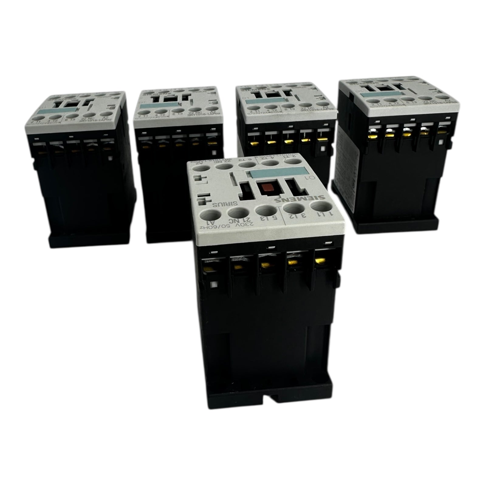 5x Siemens 3RT1015-1AP02 Schütz 230V Schaltkontakt Relais SIRIUS