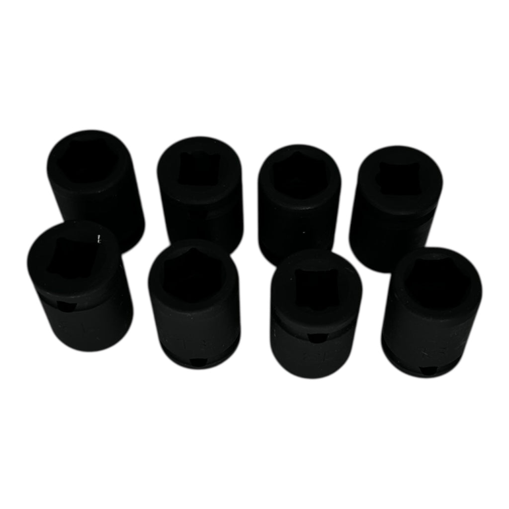 Stecknüsse Impact Nuss Schlagnüsse 69510013 13mm 3/8” 6PT 8 Stück
