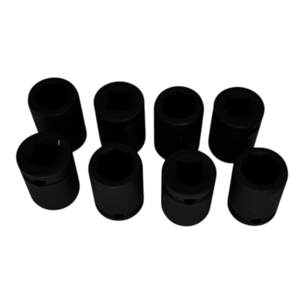 Stecknüsse Impact Nuss Schlagnüsse 69510013 13mm 3/8” 6PT 8 Stück
