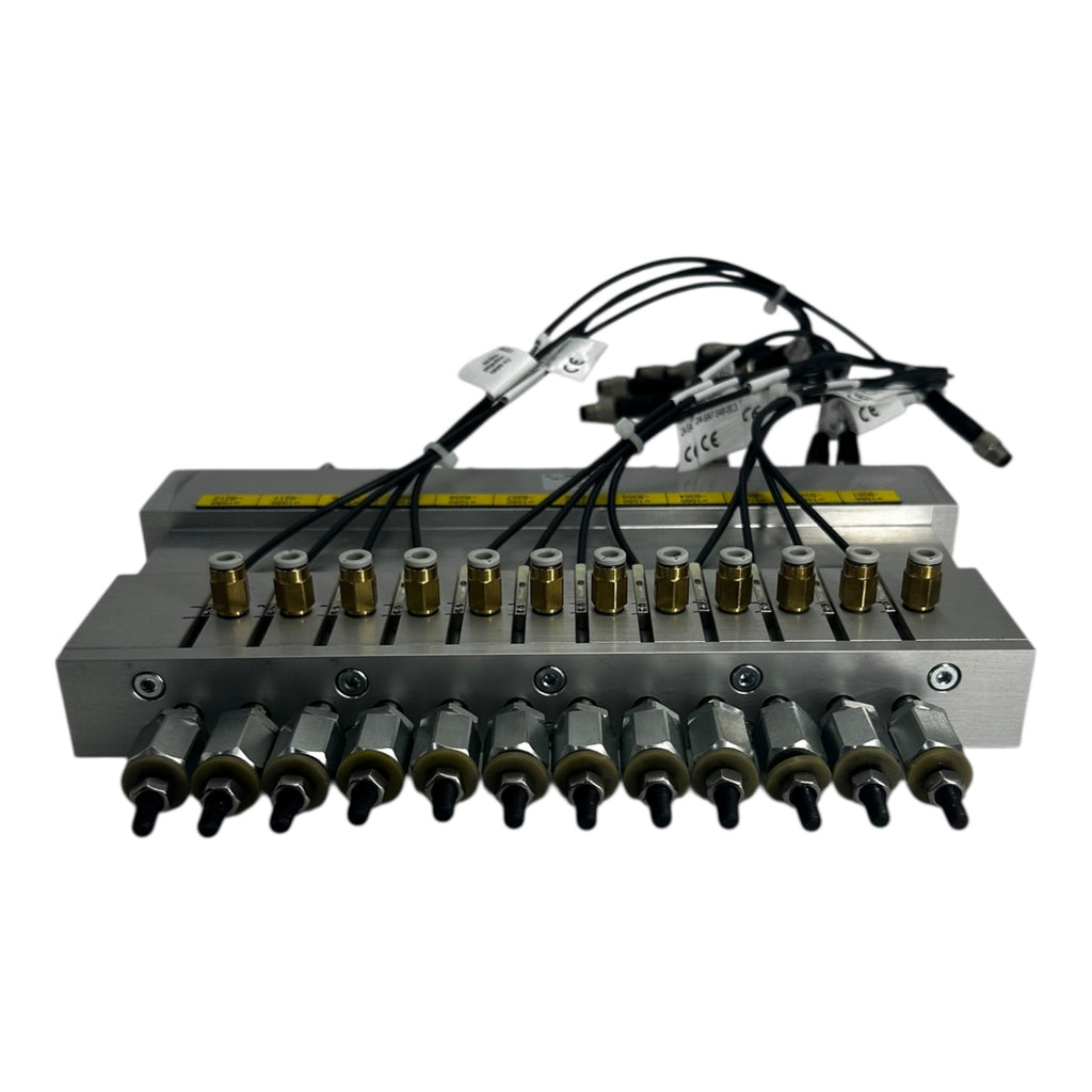 SMC CD85N12-0056 Mehrfach-Pneumatikzylinder mit Ventilinsel Sensor BMF303K