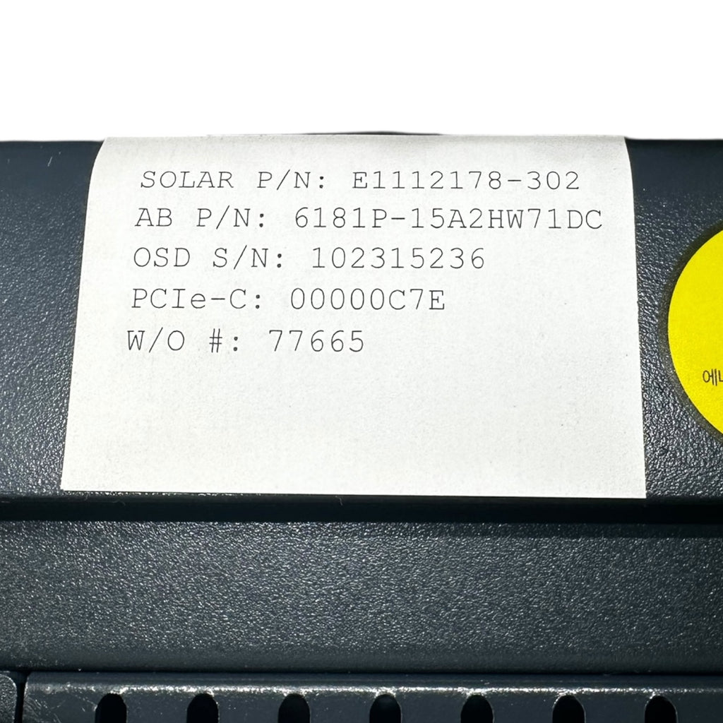 Allen-Bradley 6181P-15A2HW71DCX Industrie Panel-PC 1500P Touchscreen IP66
