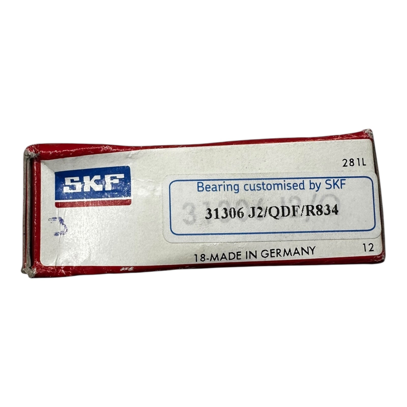 SKF 31306 J2/QDF/R834 Kegelrollenlager Kugellager Satz 2 Stück