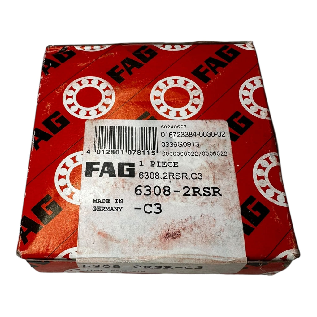 FAG Kugellager 6308-2RSR-C3 Rillenkugellager 40x90x23 mm Made in Germany 3 Stück