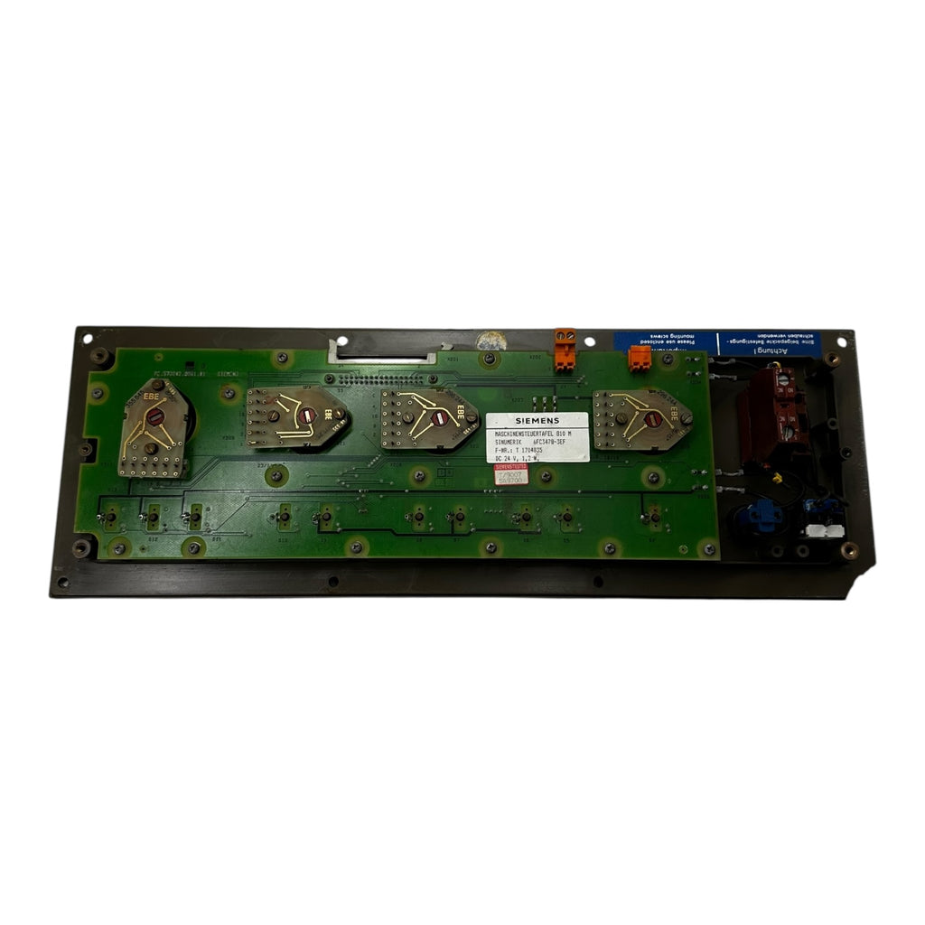 Siemens SINUMERIK 810M 6FC3478-3EF Maschinentafel Bedienpanel CNC gebraucht