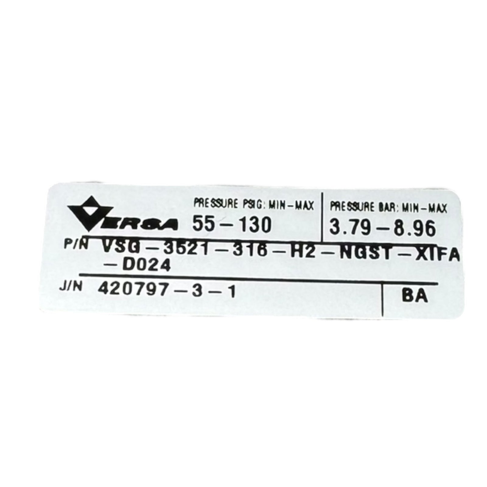 Versa VSG-3521-316-H2-NGST-XIFA-D024 Magnetventil EX 3-Wegeventil 24VDC 1/2“