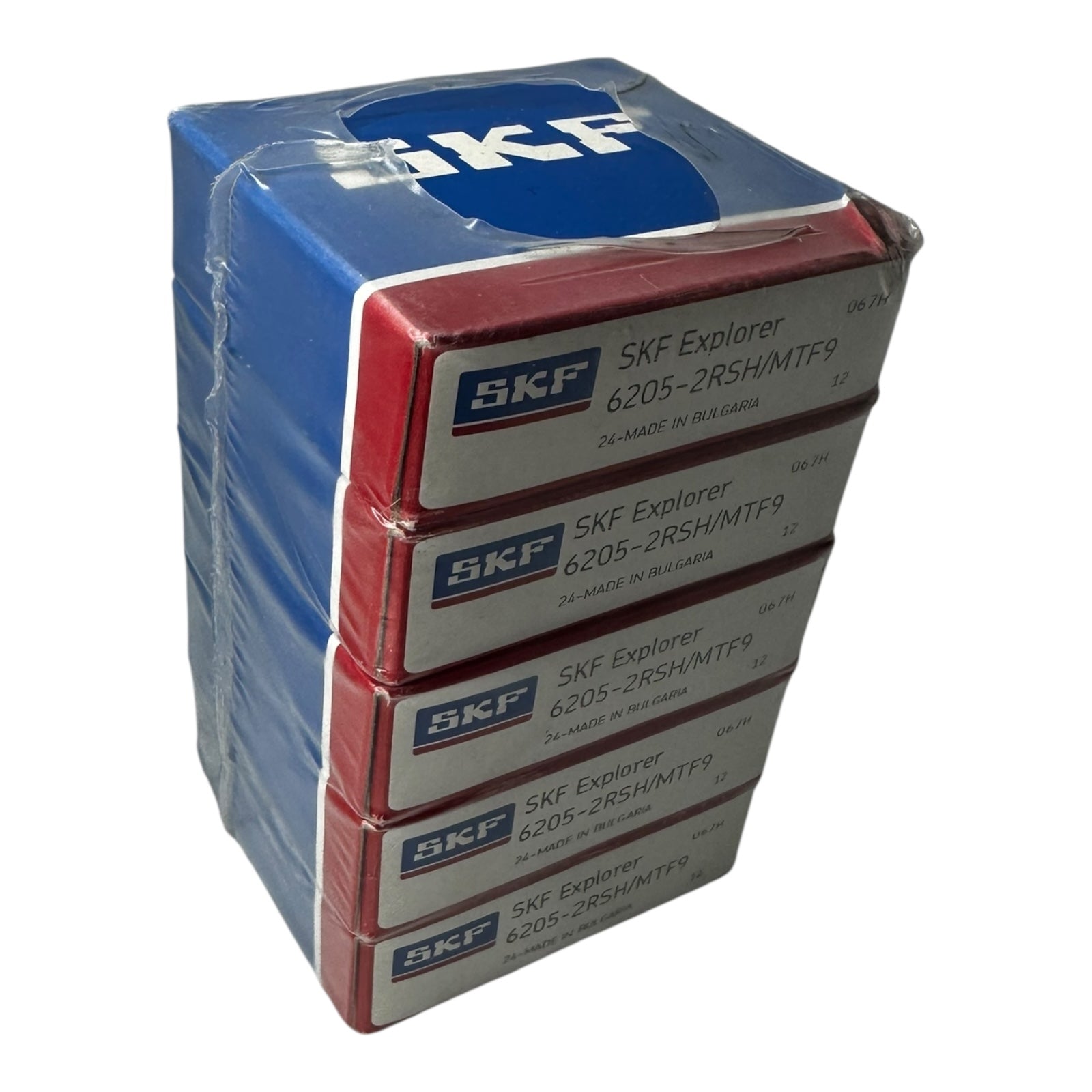 5x SKF Explorer 6205-2RSH/MTF9 Rillenkugellager 25x52x15 mm beidseitig Dicht