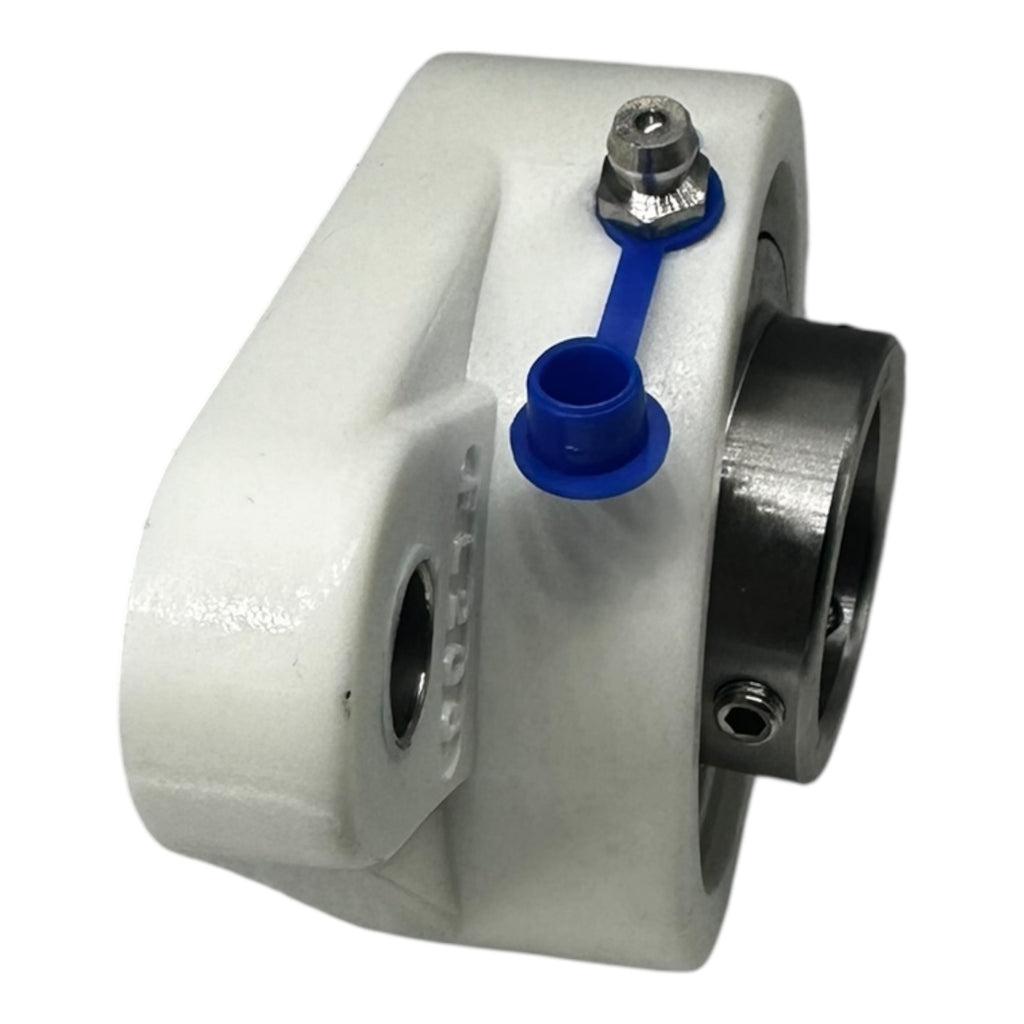 KML TP-FL206 Kunststoff Flanschlager 2-Loch Ø30 mm Gehäuselager SUC206 weiß