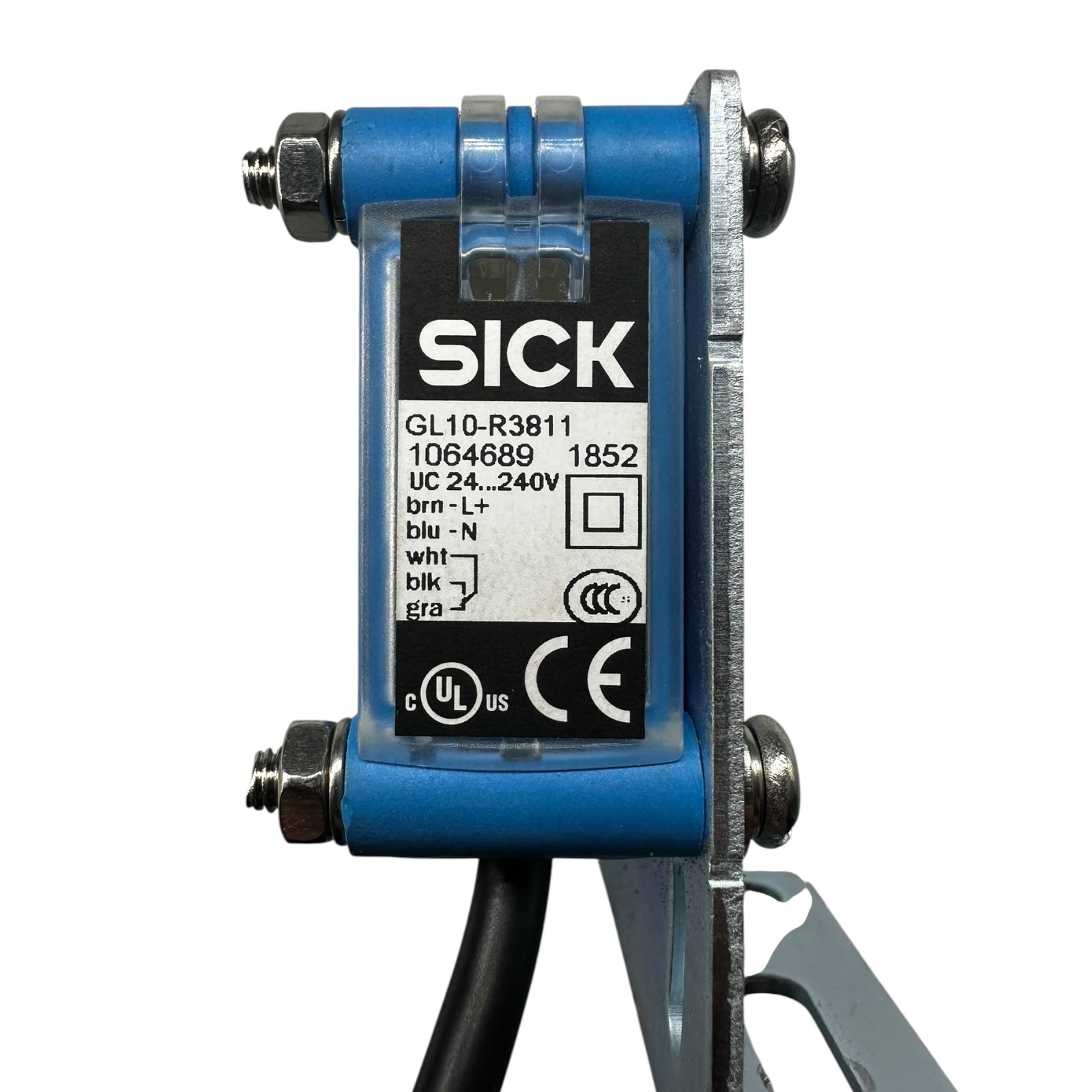 SICK 1064689 GL10-R3811 Lichttaster Sensor UC 24-240V mit Halterung