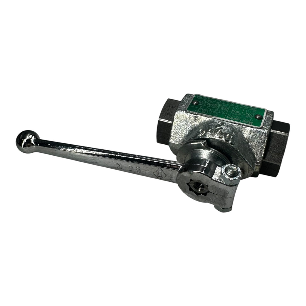 Böhmer Kugelhahn DN10 PN100 Gasventil Edelstahl PTFE Dichtung