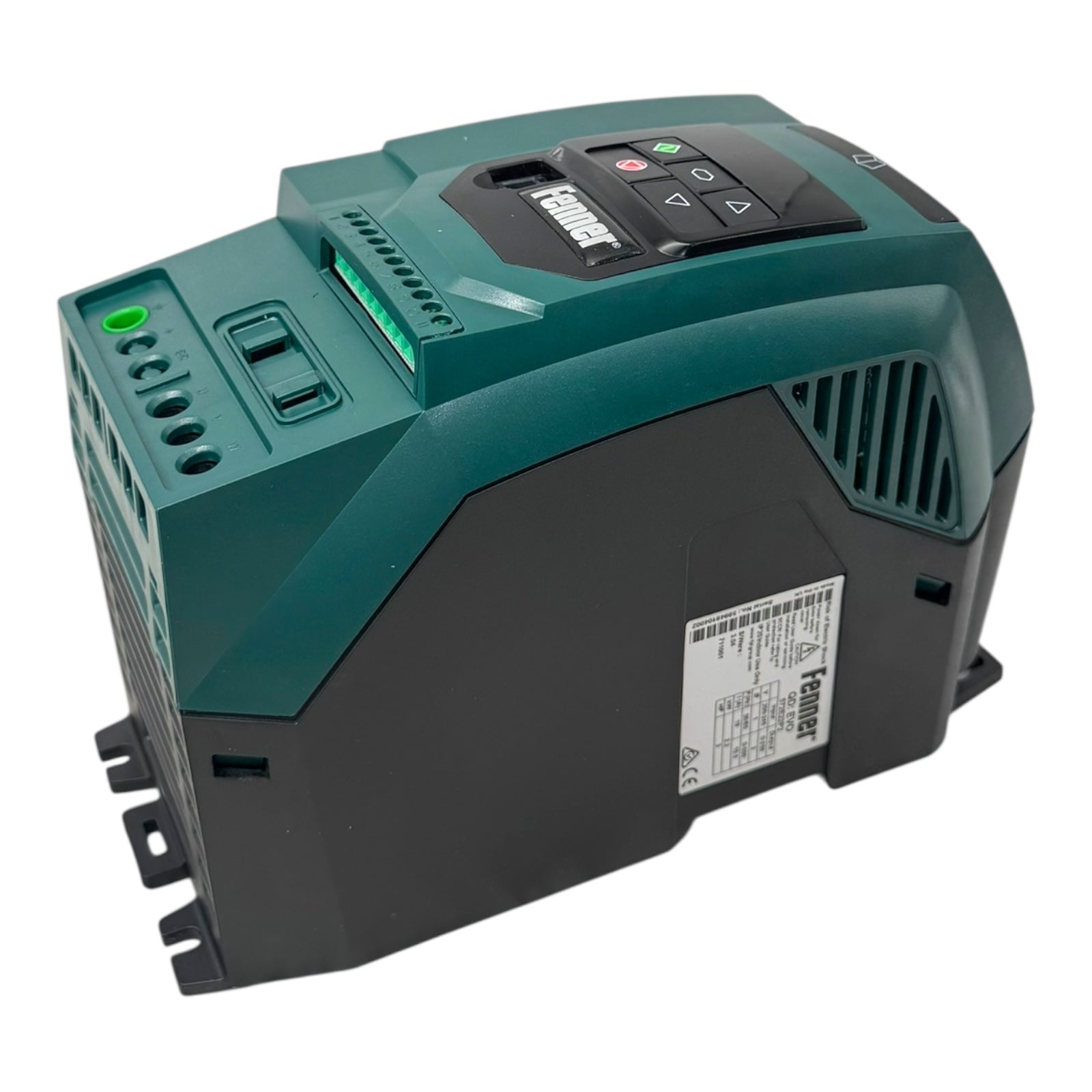 Fenner QD:EVO 572E22P2 Frequenzumrichter 2,2kW 10,5A 200–240V 3PH IP20 UNUSED