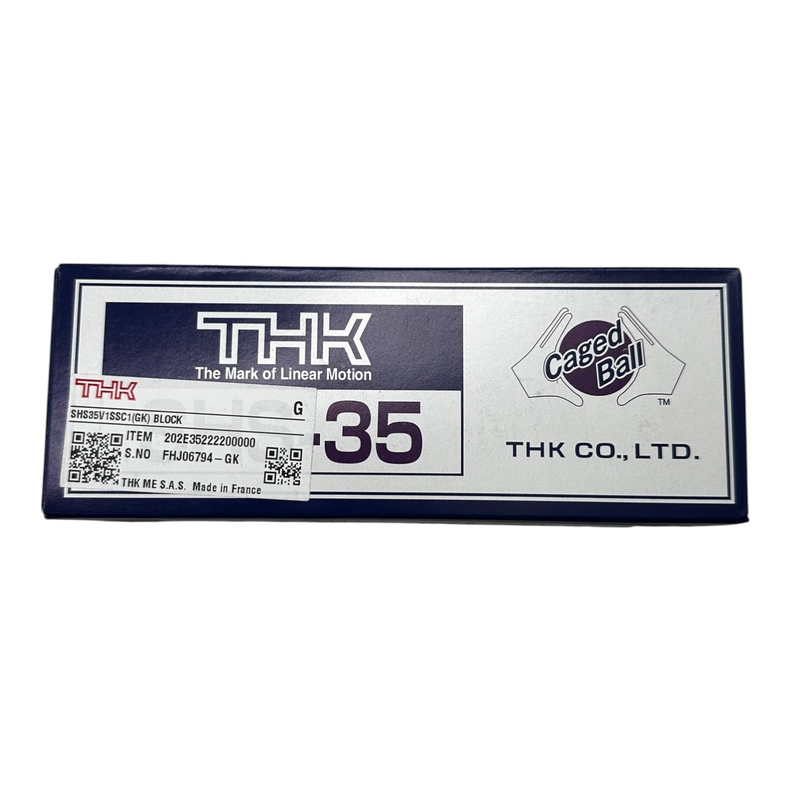 THK SHS35V1SSC1(GK) Linearführung Block Wagen Caged Ball SHS35