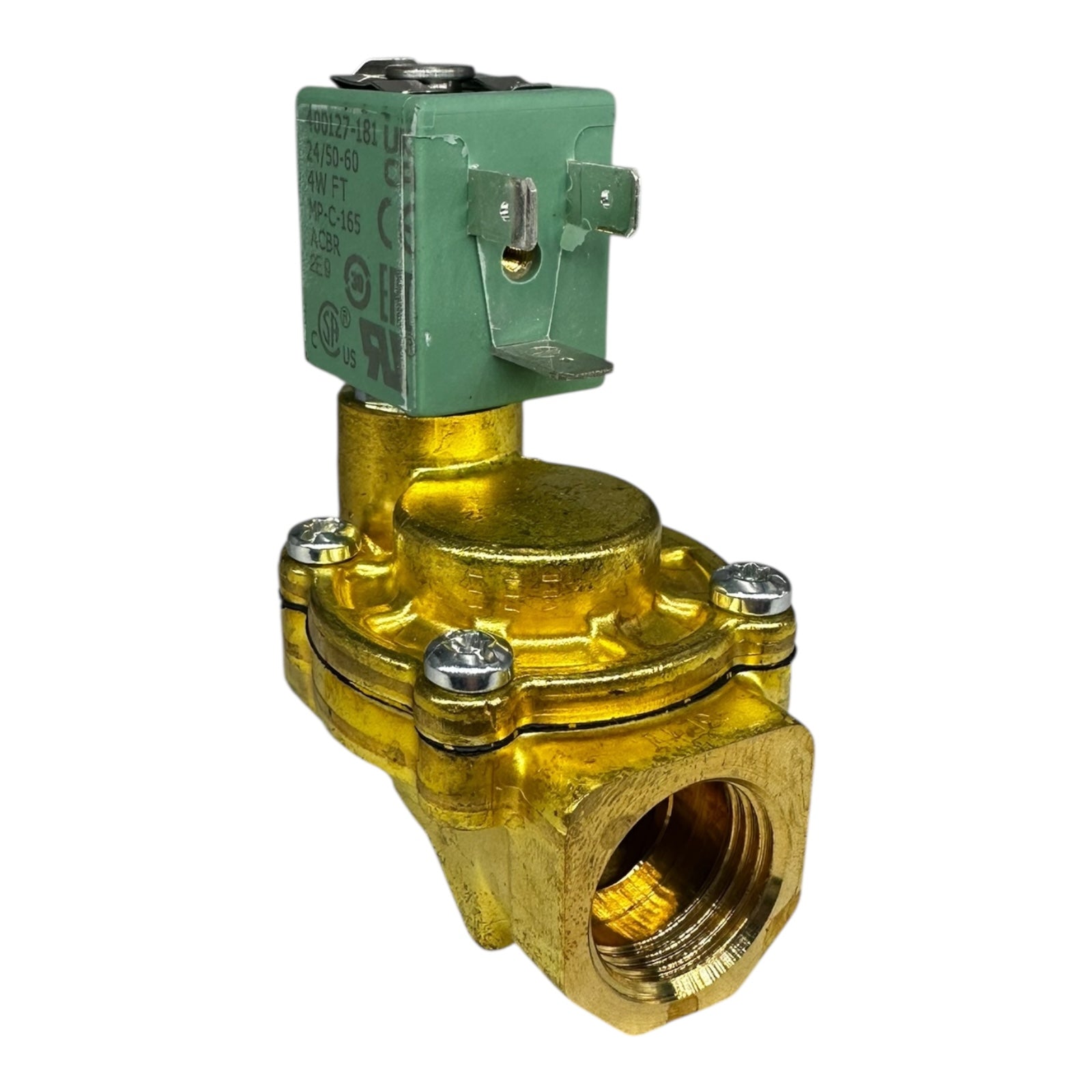 ASCO Magnetventil SCE238D002 G1/2 24/50-60V Messingventil Luft Wasser Öl 10bar