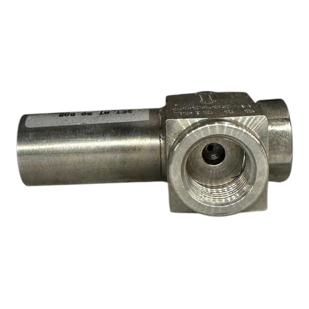 Sicherheitsventil Edelstahl 1/2” G Set 50 bar EPDM Dichtung Überdruckventil Neu