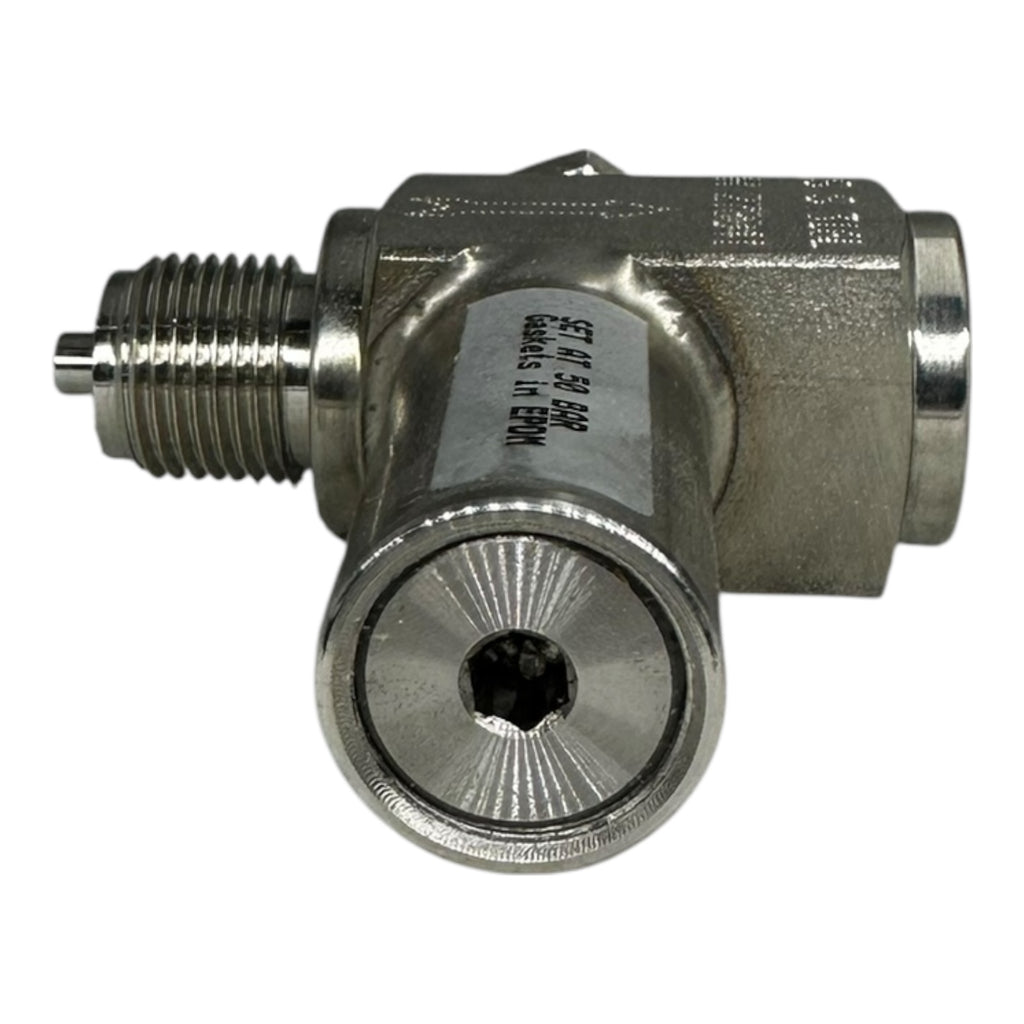 Sicherheitsventil Edelstahl 316L G1/2 Außengewinde Set 50 bar EPDM Dichtung Neu