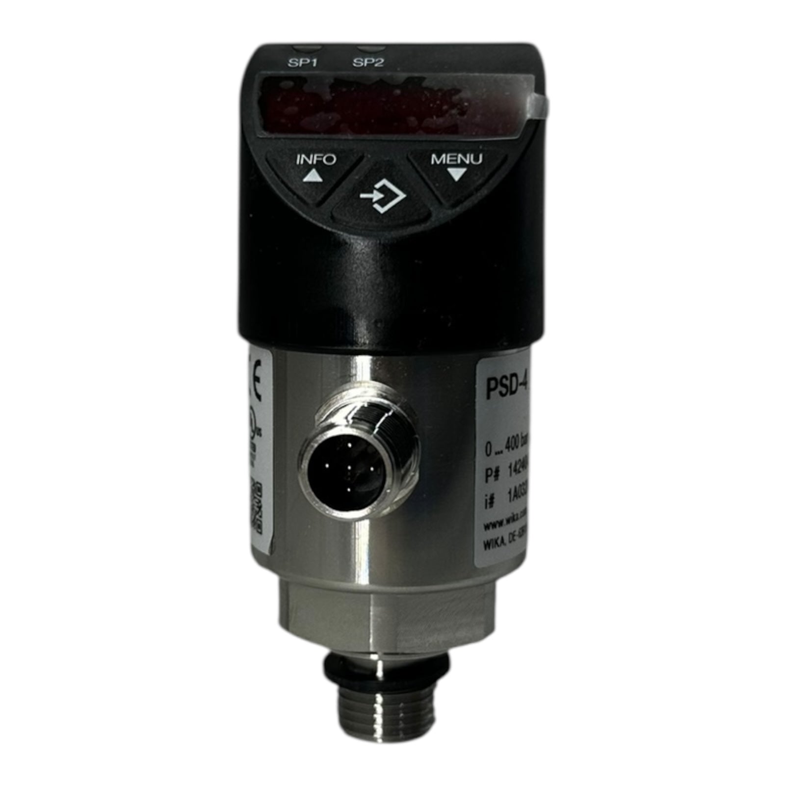 WIKA PSD-4 Druckschalter 0–400 bar 4–20mA G1/4 14240496 Digitalanzeige NEU
