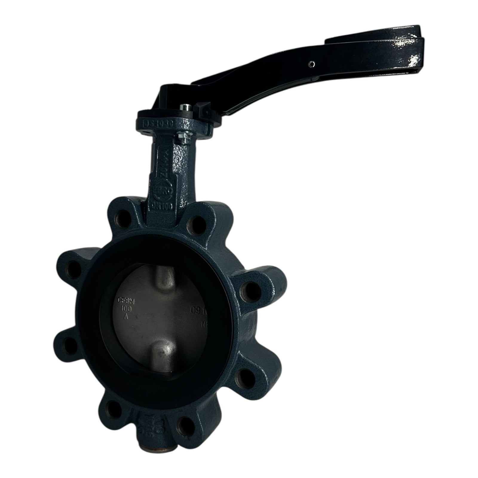 Ebro Z014-A Absperrklappe DN100 PN16 NBR Edelstahl 1.4408 Handhebel NEU